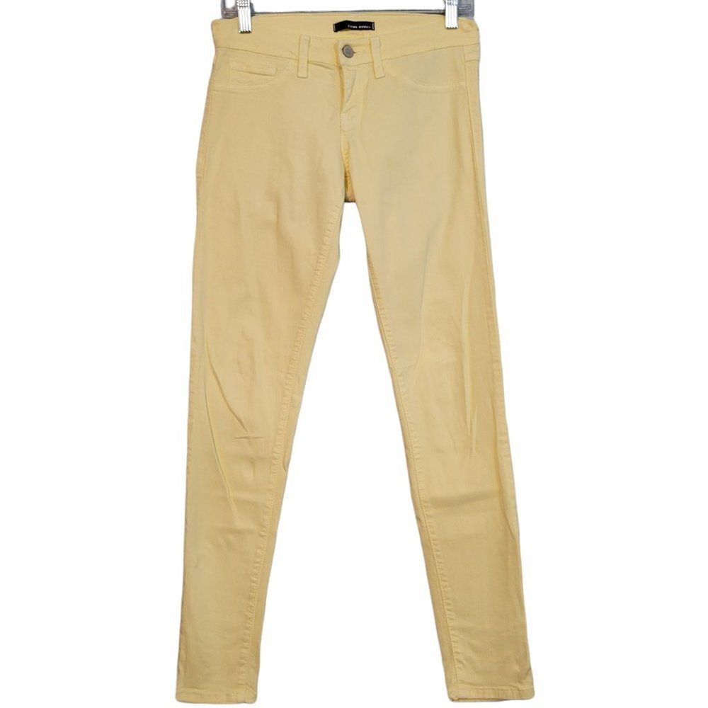 Women's Flying Monkey Maize Yellow Skinny Jeans Size 7 30X30